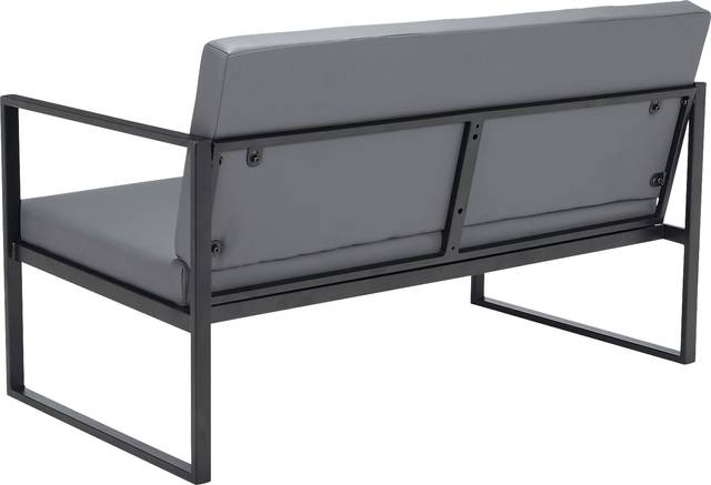Freskany Gray Settee - Thumbnail - Image 5
