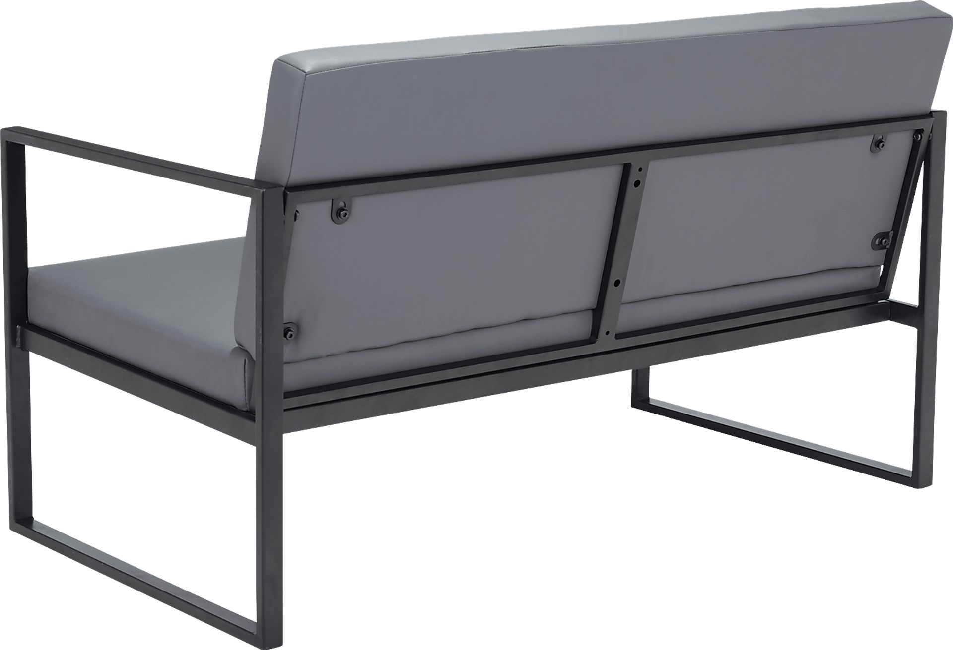 Freskany Gray Settee - Image 5