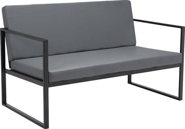 Freskany Gray Settee - Thumbnail - Image 1