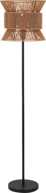 Freud Isle Black Floor Lamp