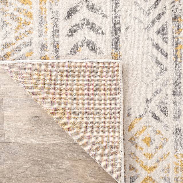 Freyalyn Yellow 5' x 7' Rug - Thumbnail - Image 8