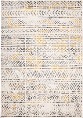 Freyalyn Yellow 5' x 7' Rug