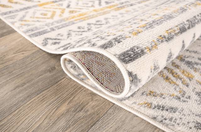 Freyalyn Yellow 7'10 x 10' Rug - Thumbnail - Image 10