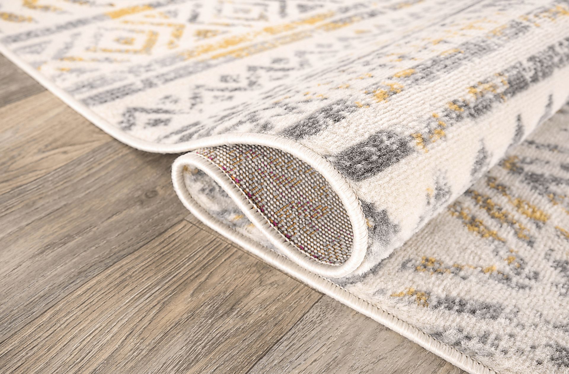 Freyalyn Yellow 7'10 x 10' Rug - Image 10