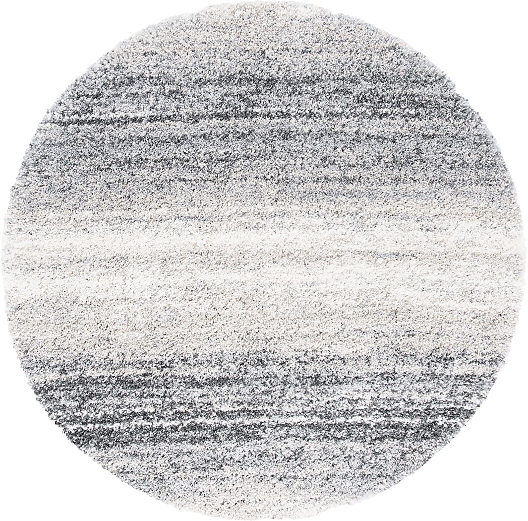 Frick Beige 8' Round Rug Rooms To Go