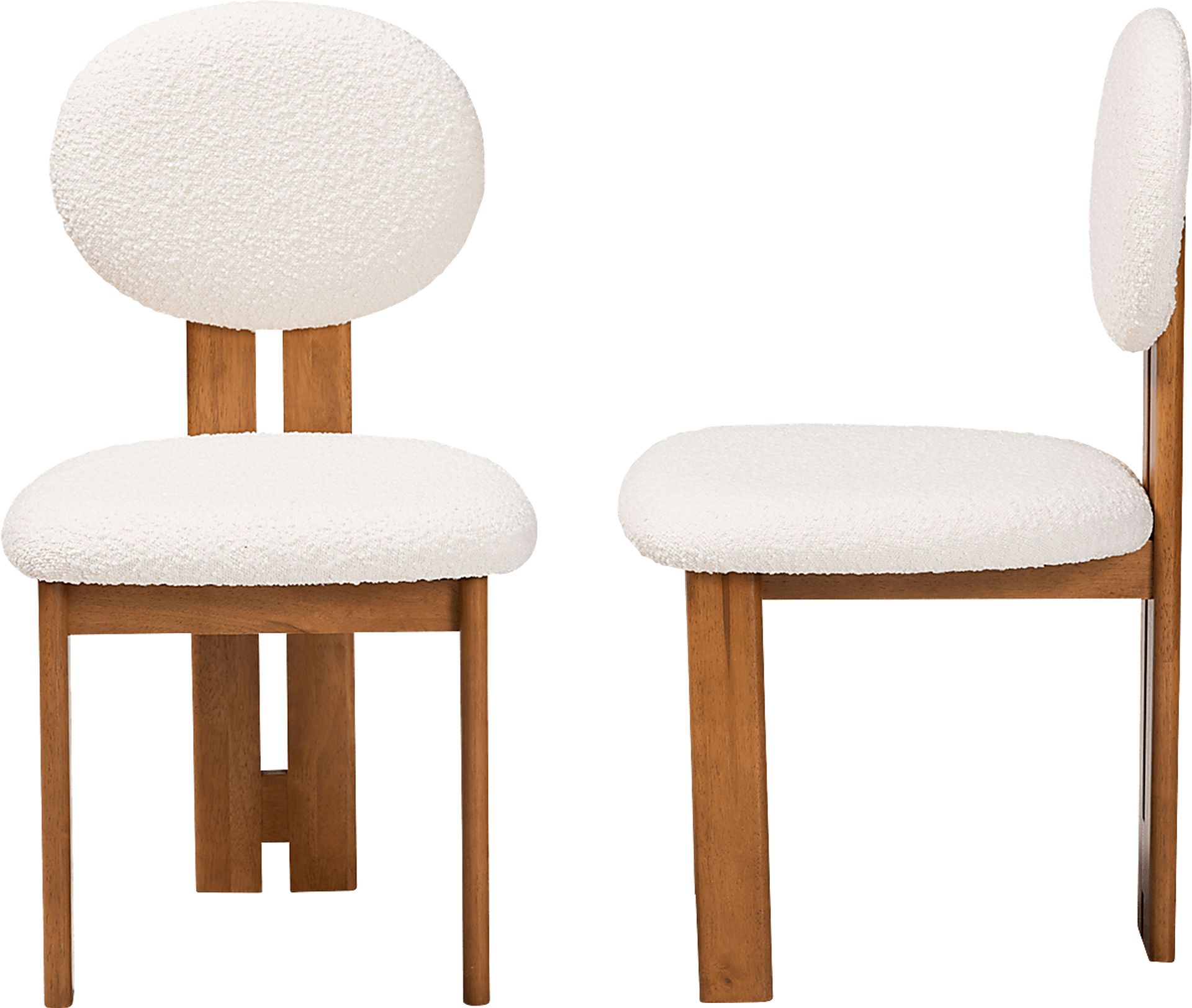 Friendfield Cream Dining Chair, Set of 2 - Image 5