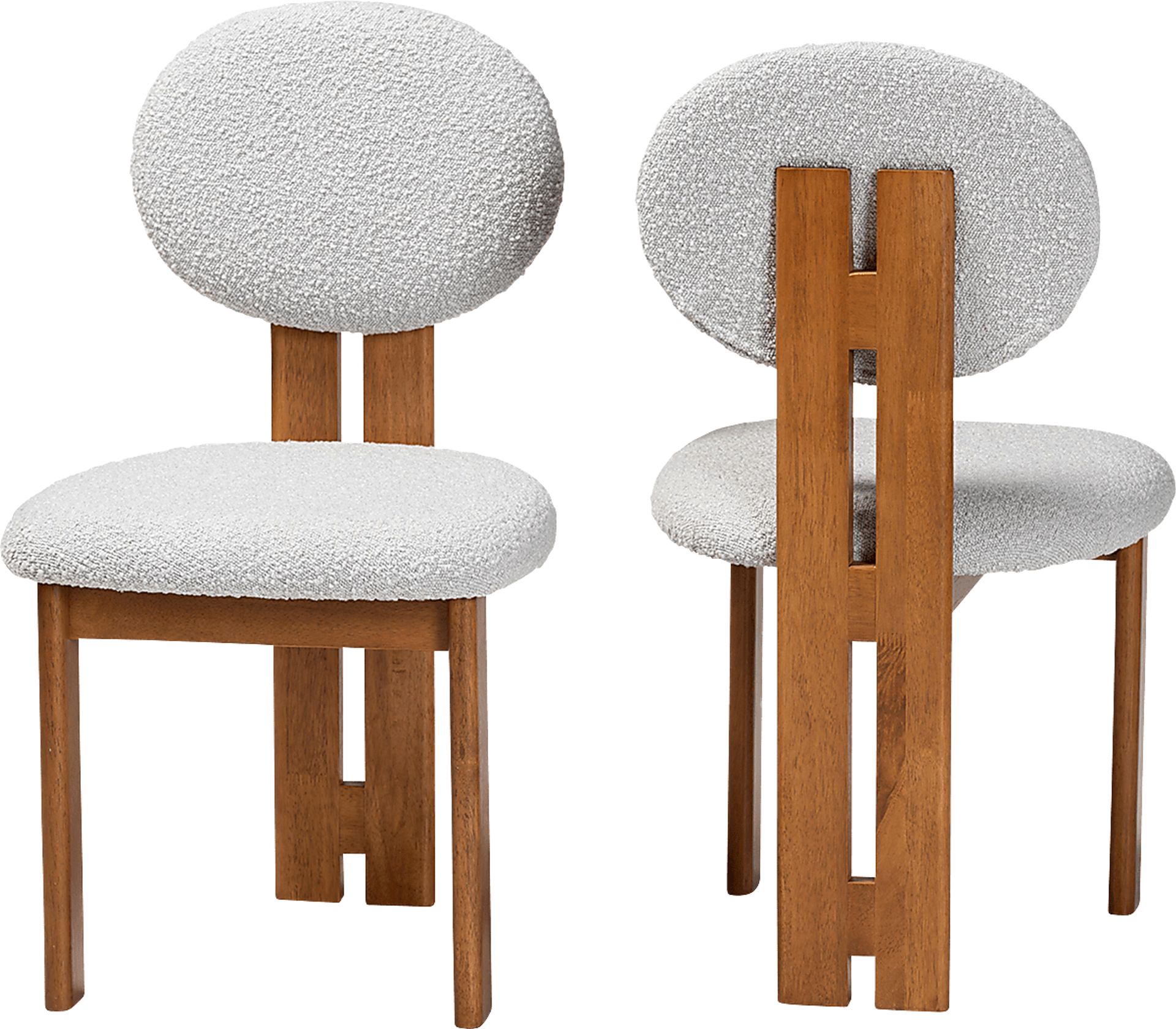 Friendfield Gray Dining Chair, Set of 2 - Image 1
