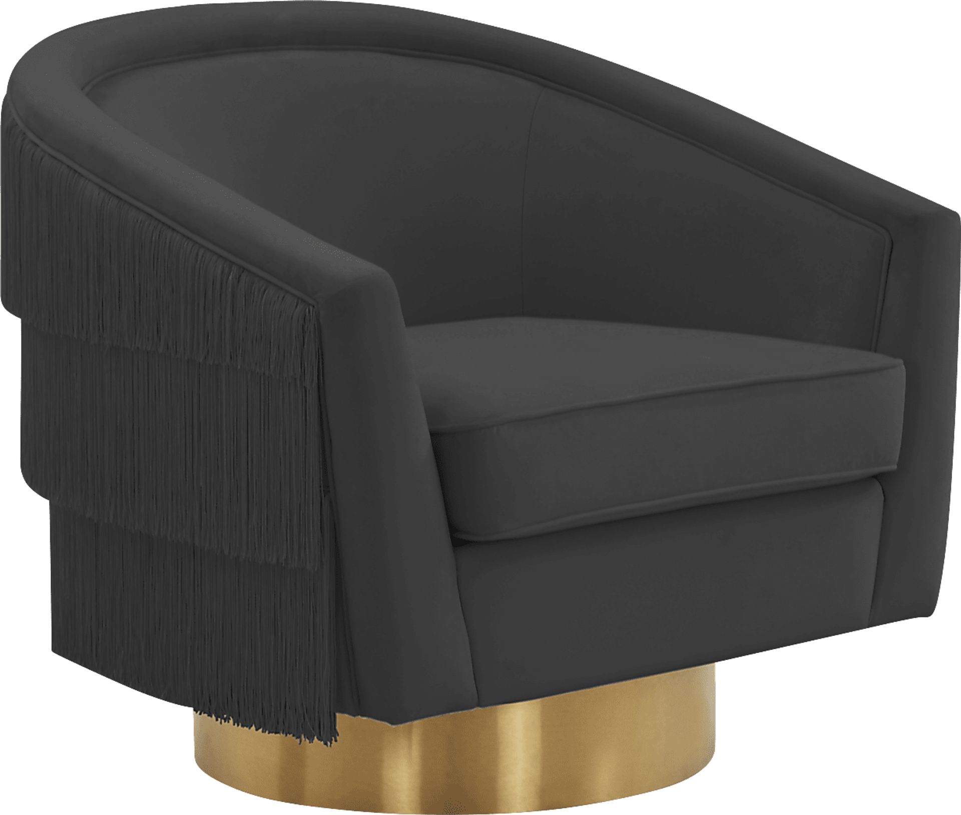 Frinella Black Accent Chair - Image 1