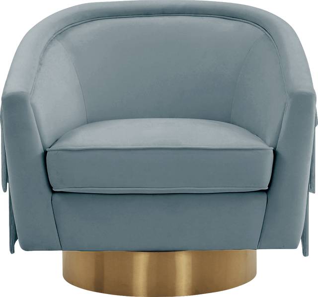 Frinella Blue Accent Chair - Thumbnail - Image 2