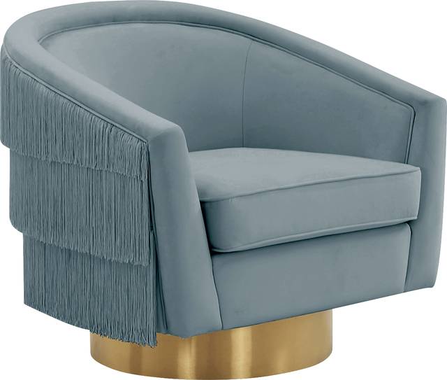 Frinella Blue Accent Chair - Thumbnail - Image 1