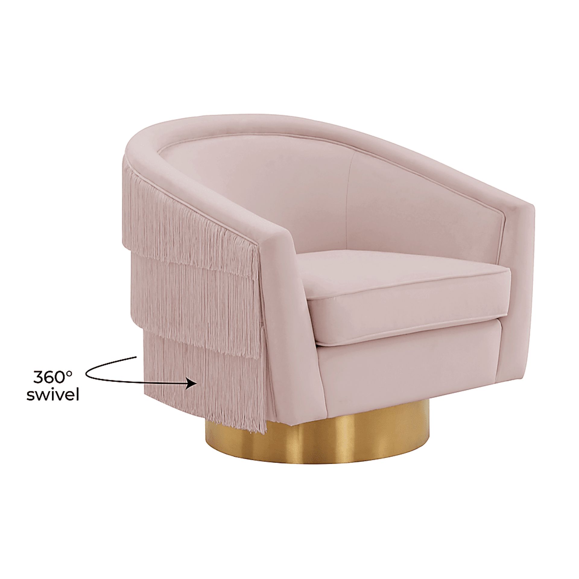 Frinella Blush Accent Chair - Image 5