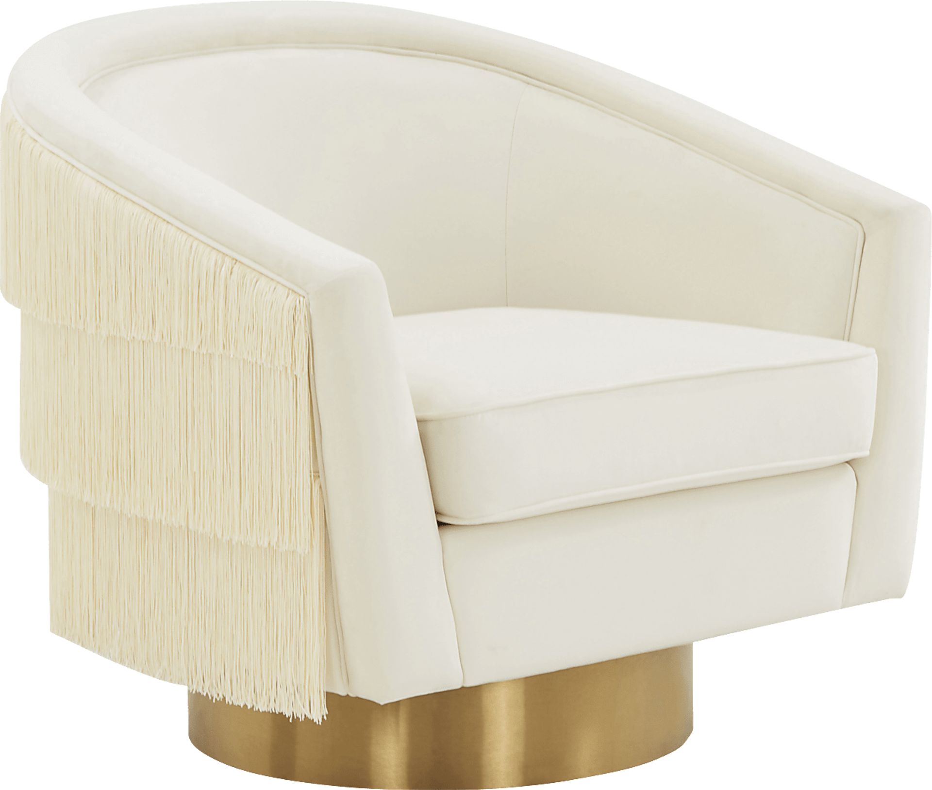 Frinella Cream Accent Chair - Image 1