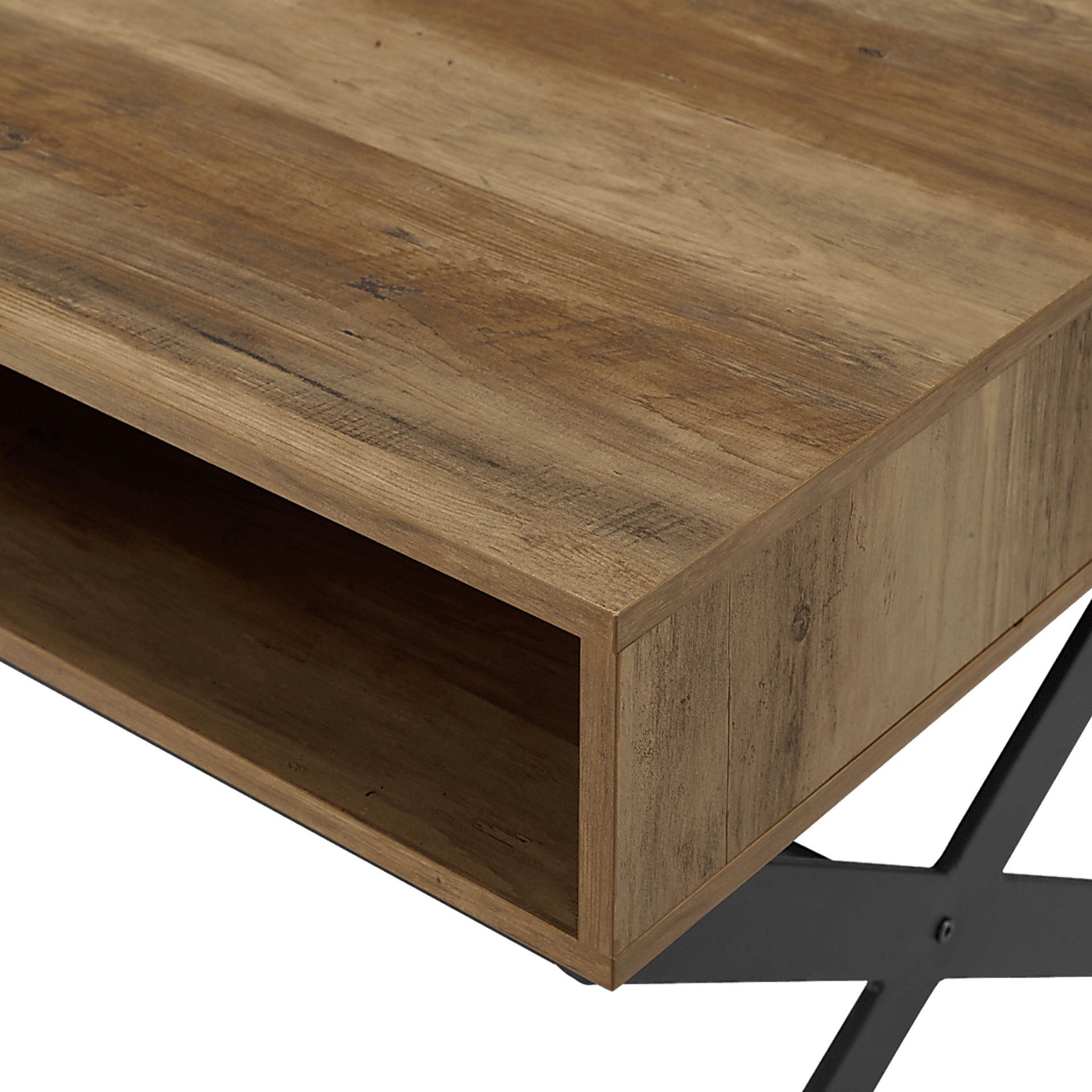 Fringewood Barnwood Cocktail Table - Image 5