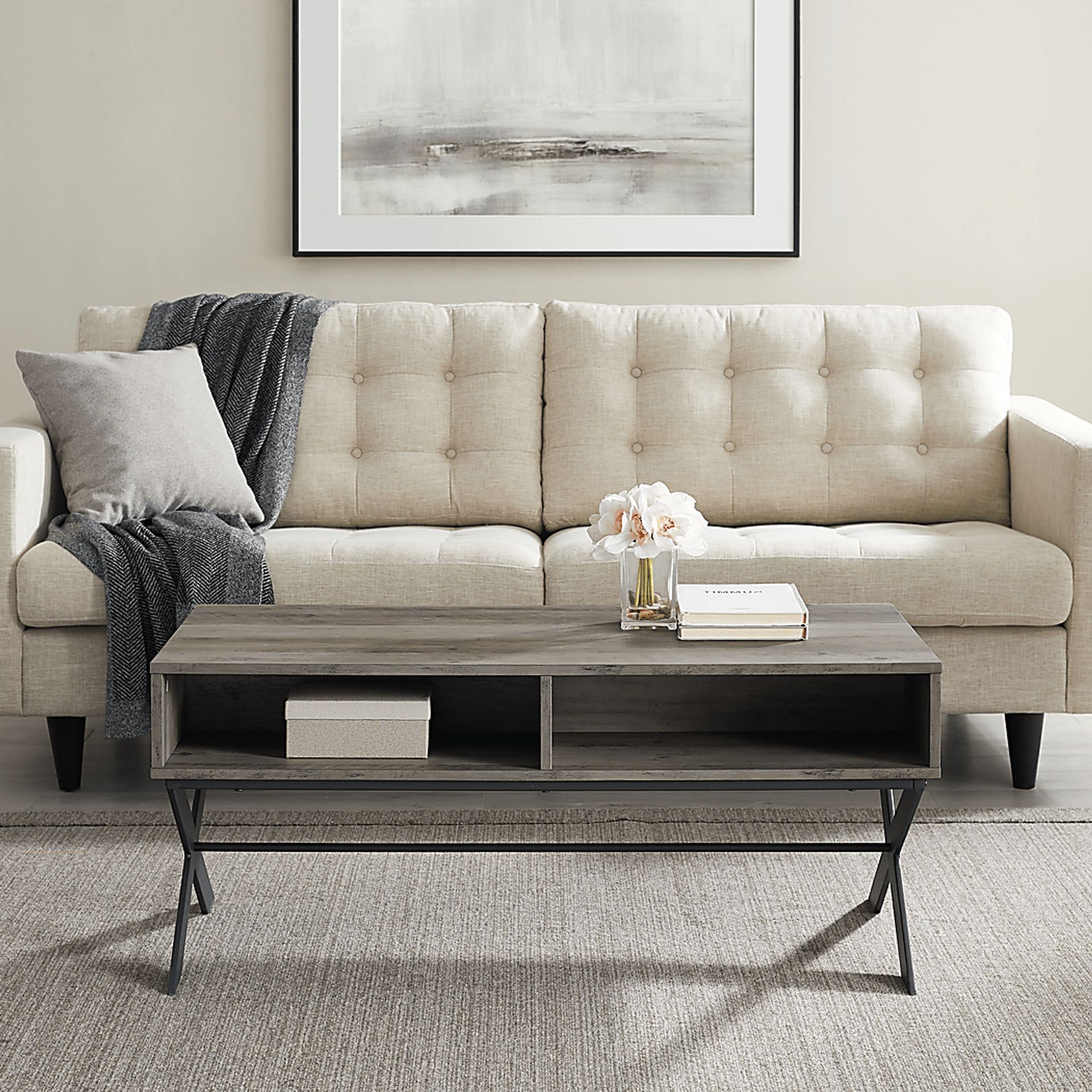 Fringewood Gray Cocktail Table - Image 2
