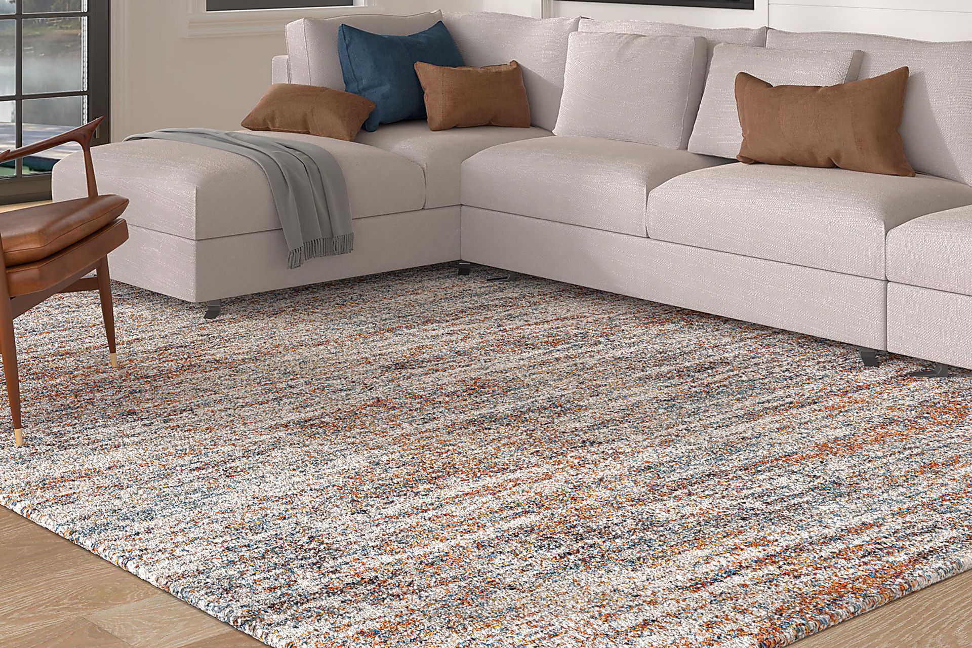 Frisco Multi 5'3 x 7'6 Rug - Image 7