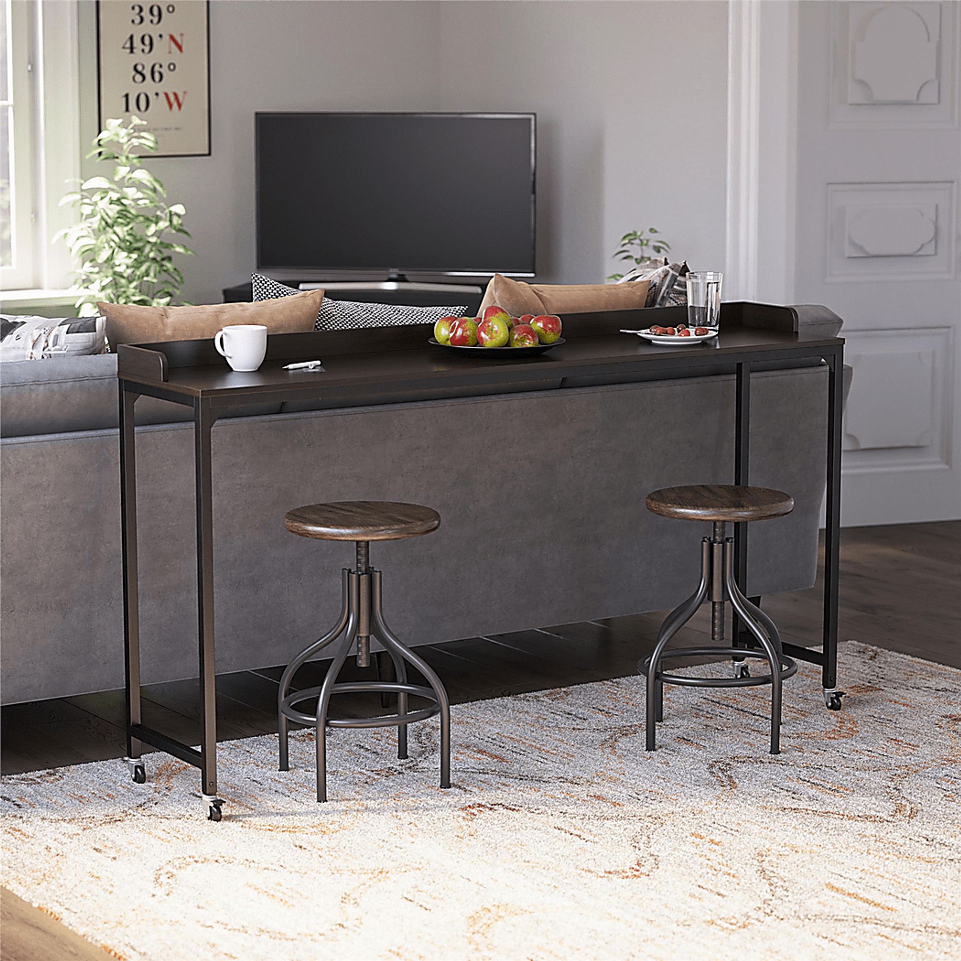 Fritzi Espresso Console Table - Image 2