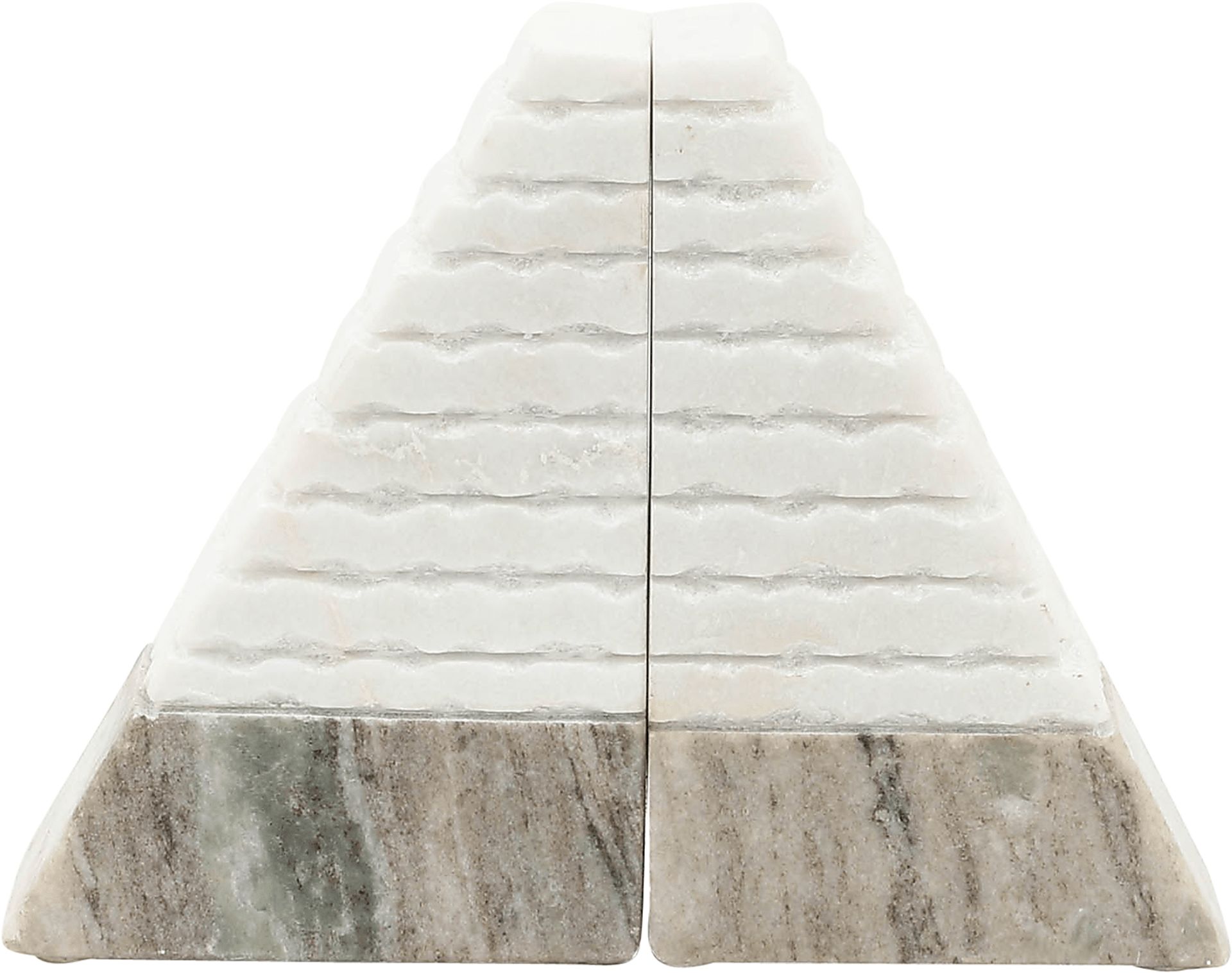 Frostbrook White Bookends - Image 2