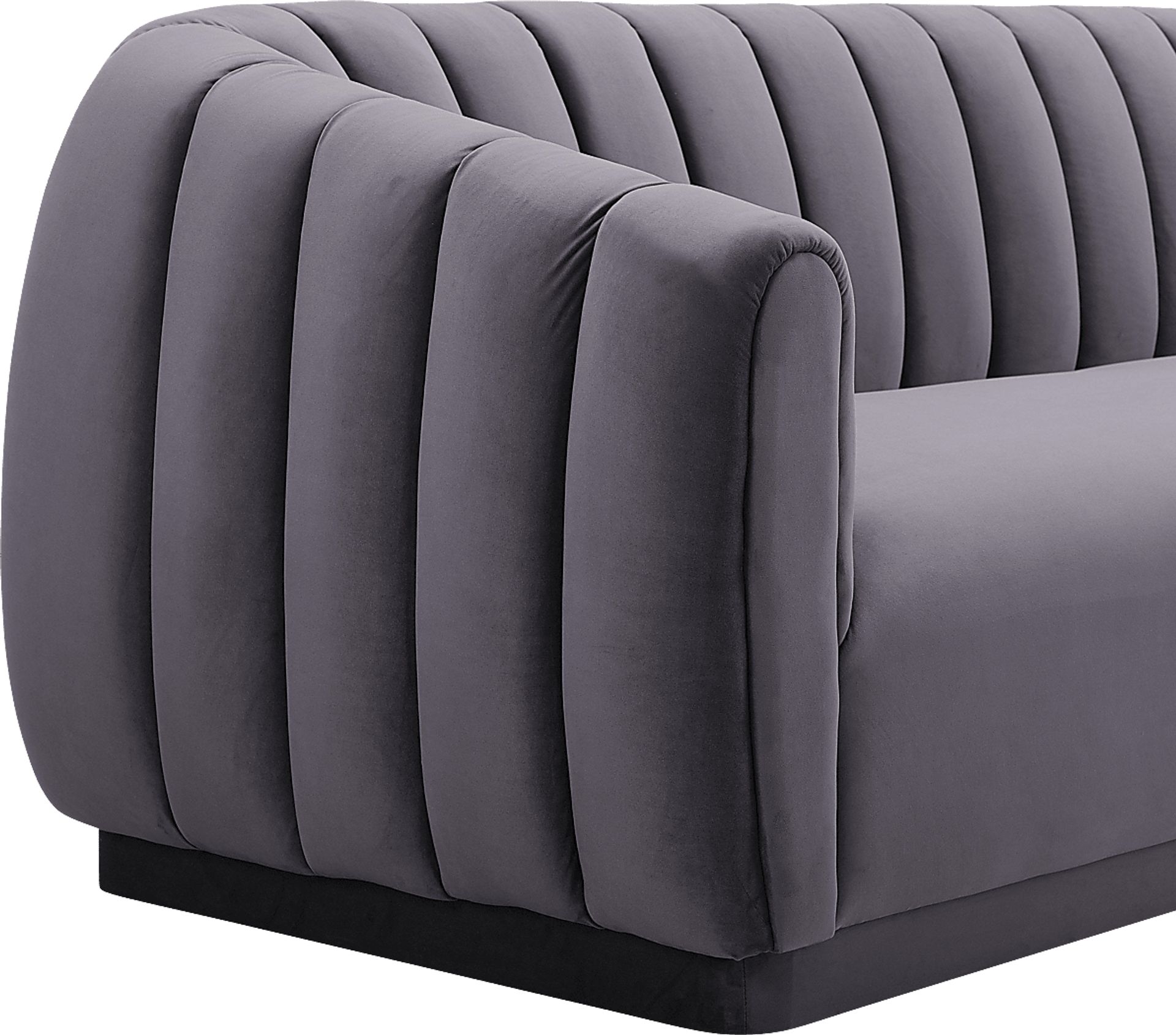 Frosterly Gray Sofa - Image 5