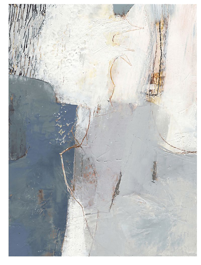 Frozen Sea Blue Artwork