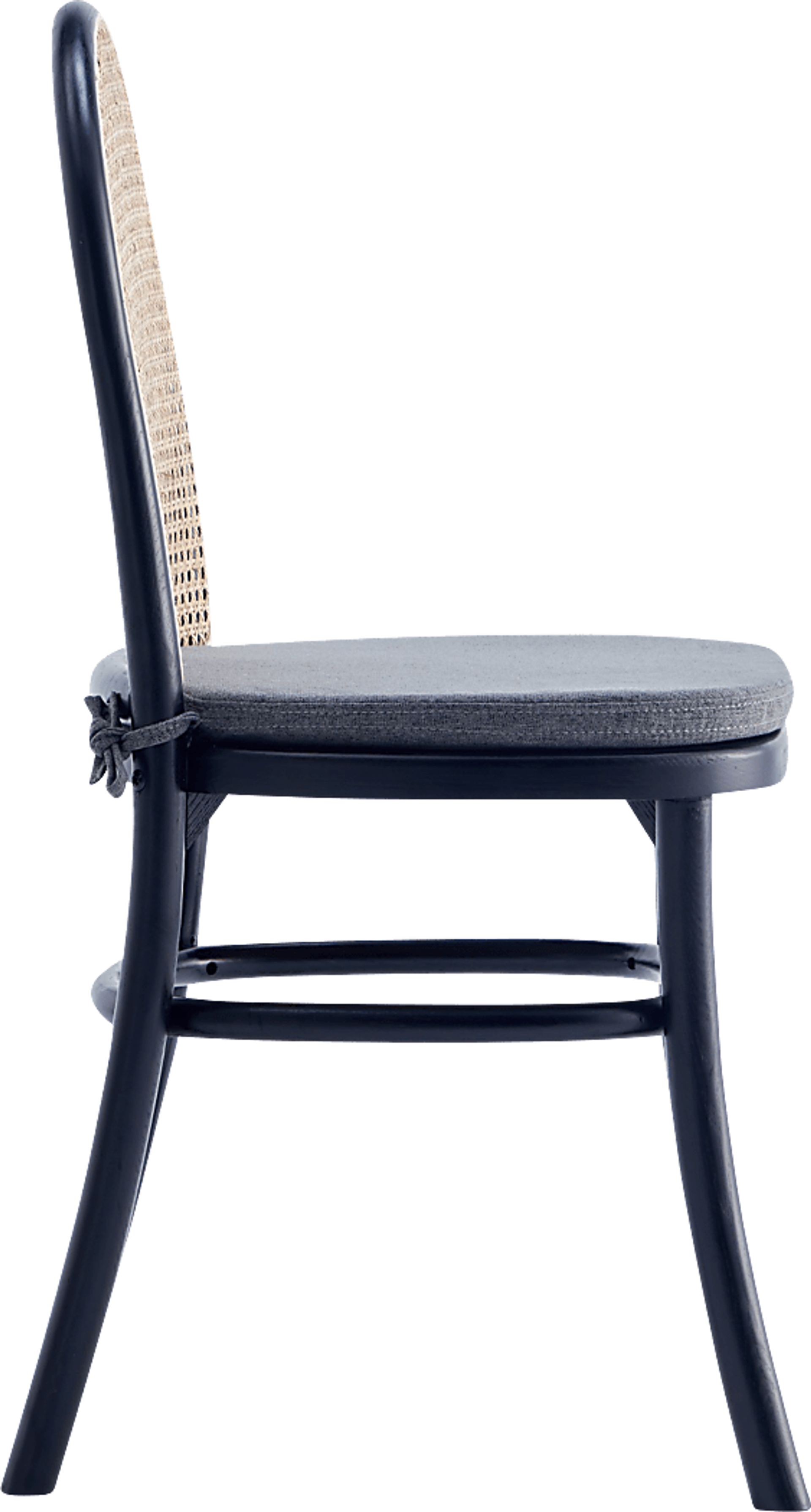 Fruitser Black Side Chair, Set of 2 - Image 8