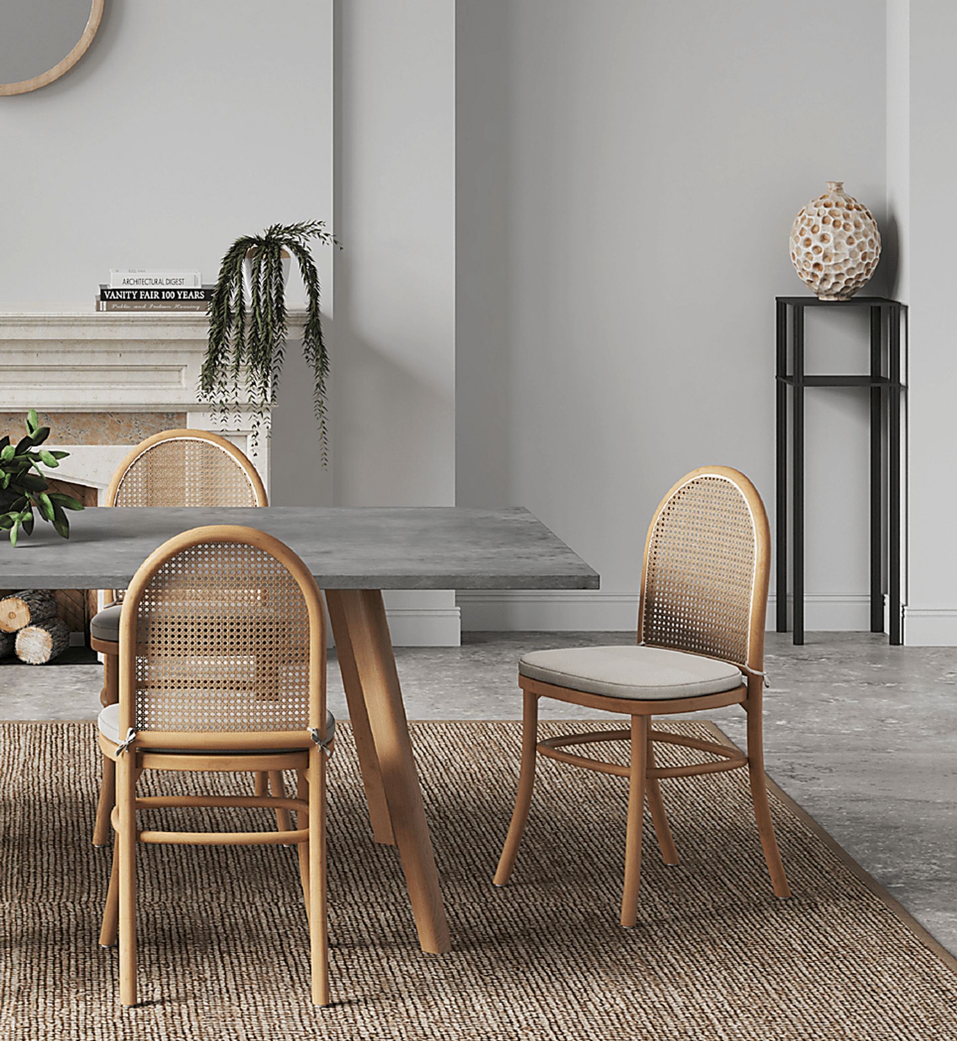 Fruitser Brown Side Chair, Set of 2 - Image 2