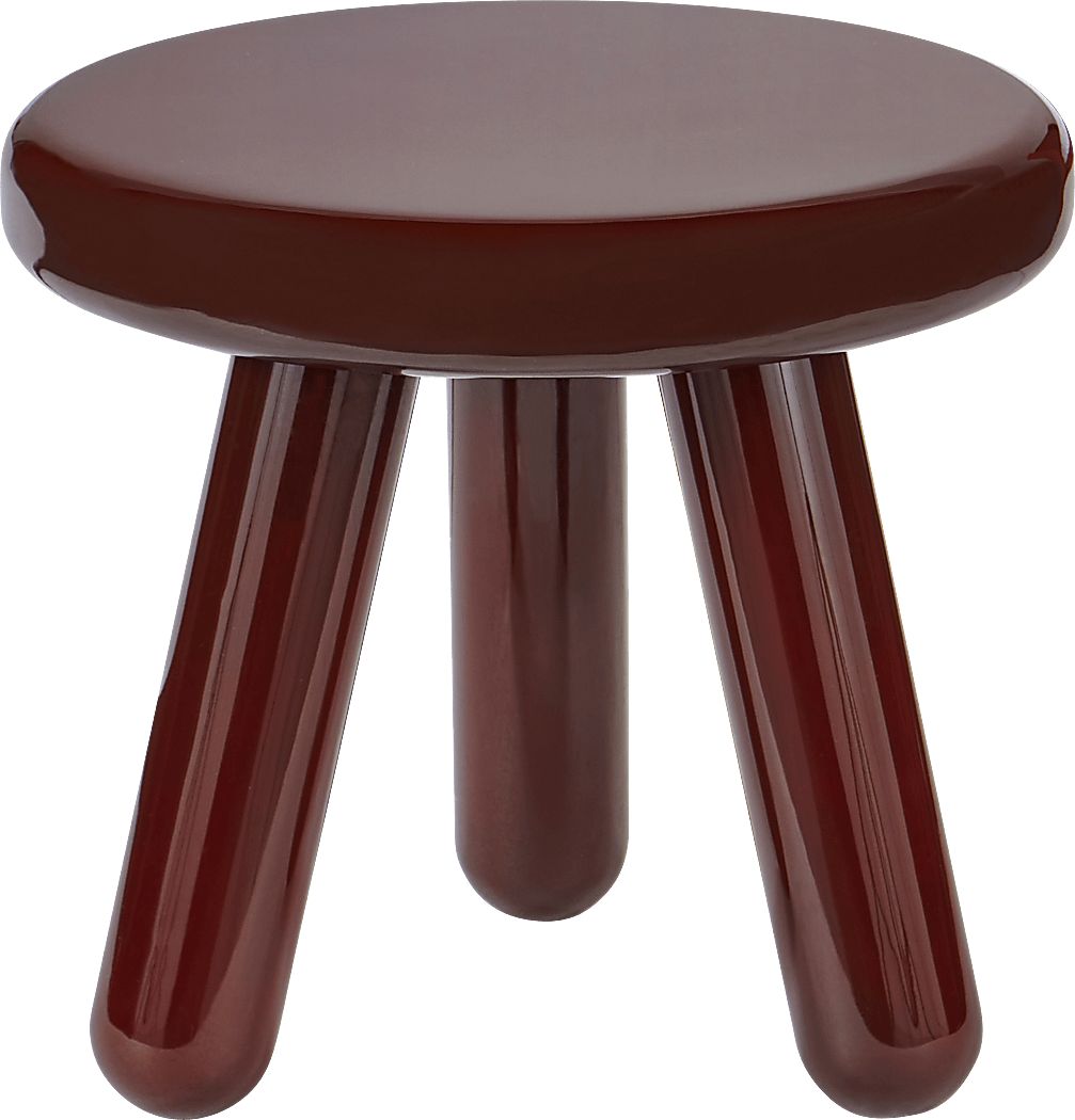 Frunder Red Accent Table