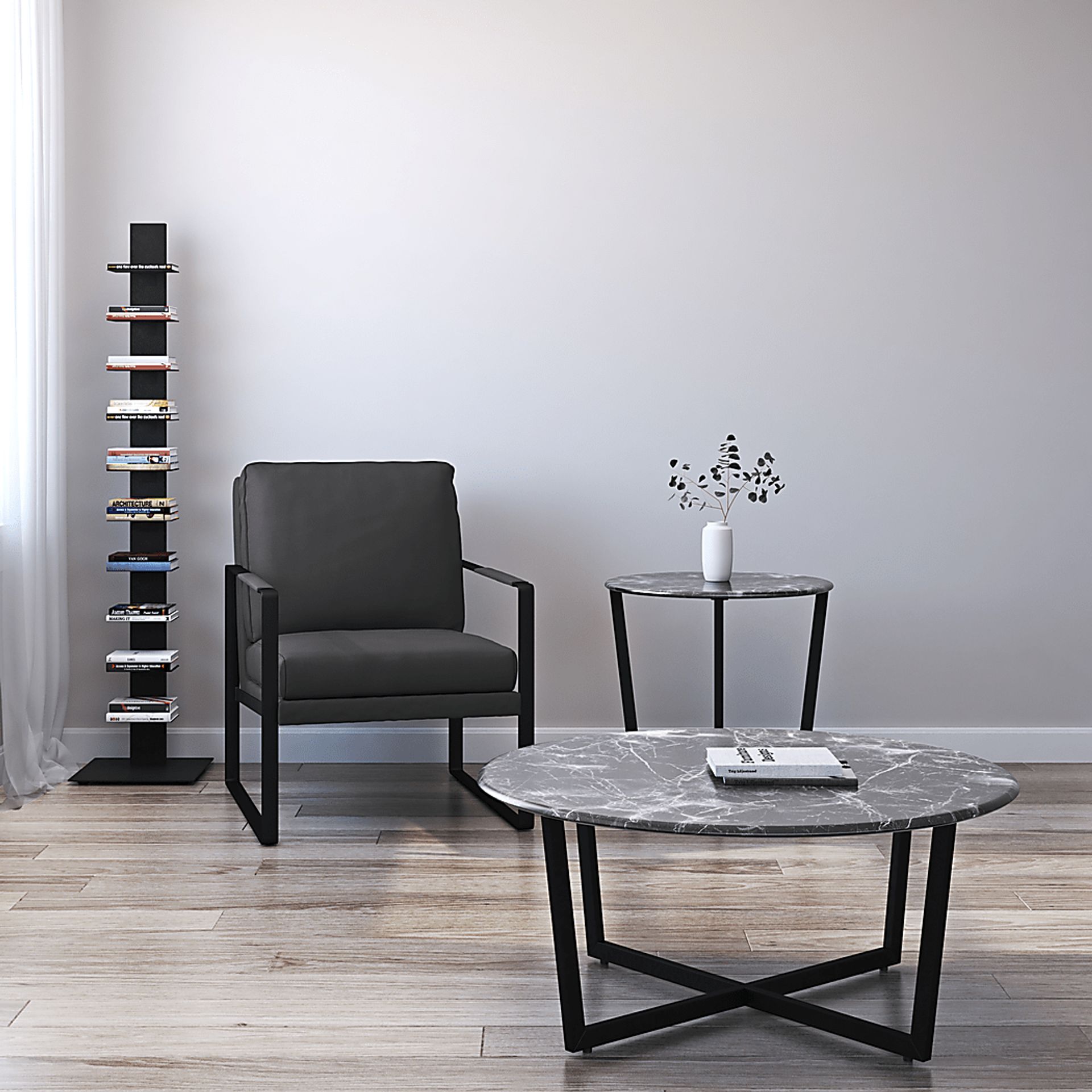 Frusher Black Cocktail Table - Image 6