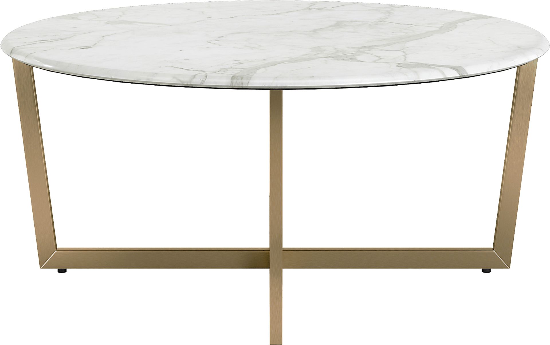 Frusher II White Cocktail Table - Image 2