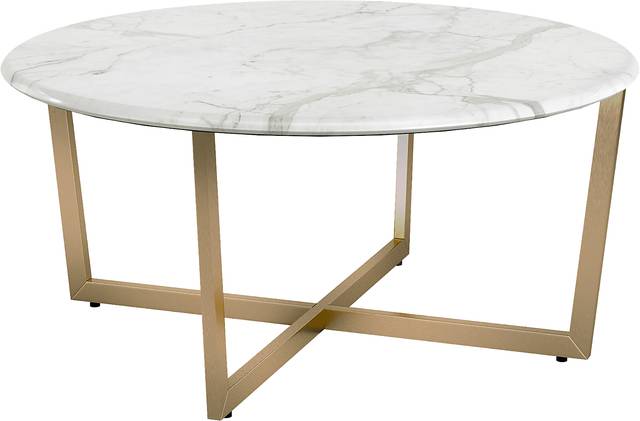 Frusher II White Cocktail Table - Thumbnail - Image 1