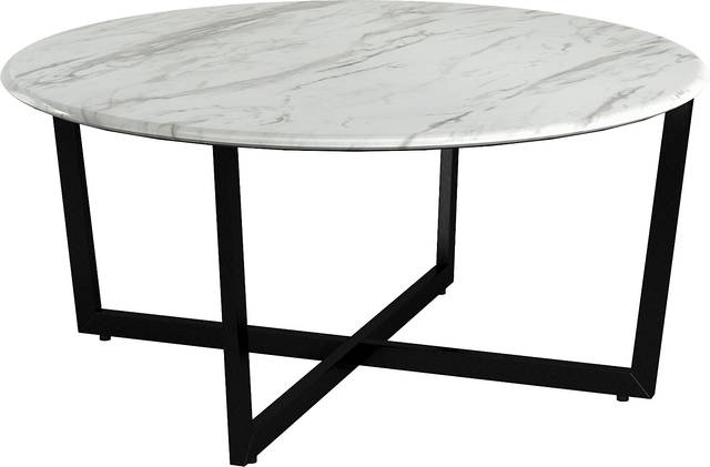 Frusher White Cocktail Table - Thumbnail - Image 1