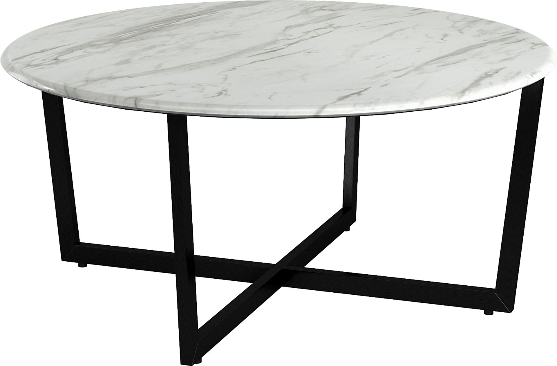 Frusher White Cocktail Table - Image 1