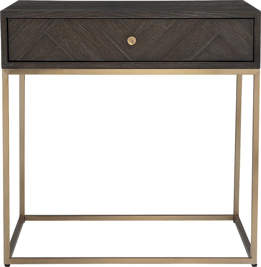 Fulen Dark Walnut End Table