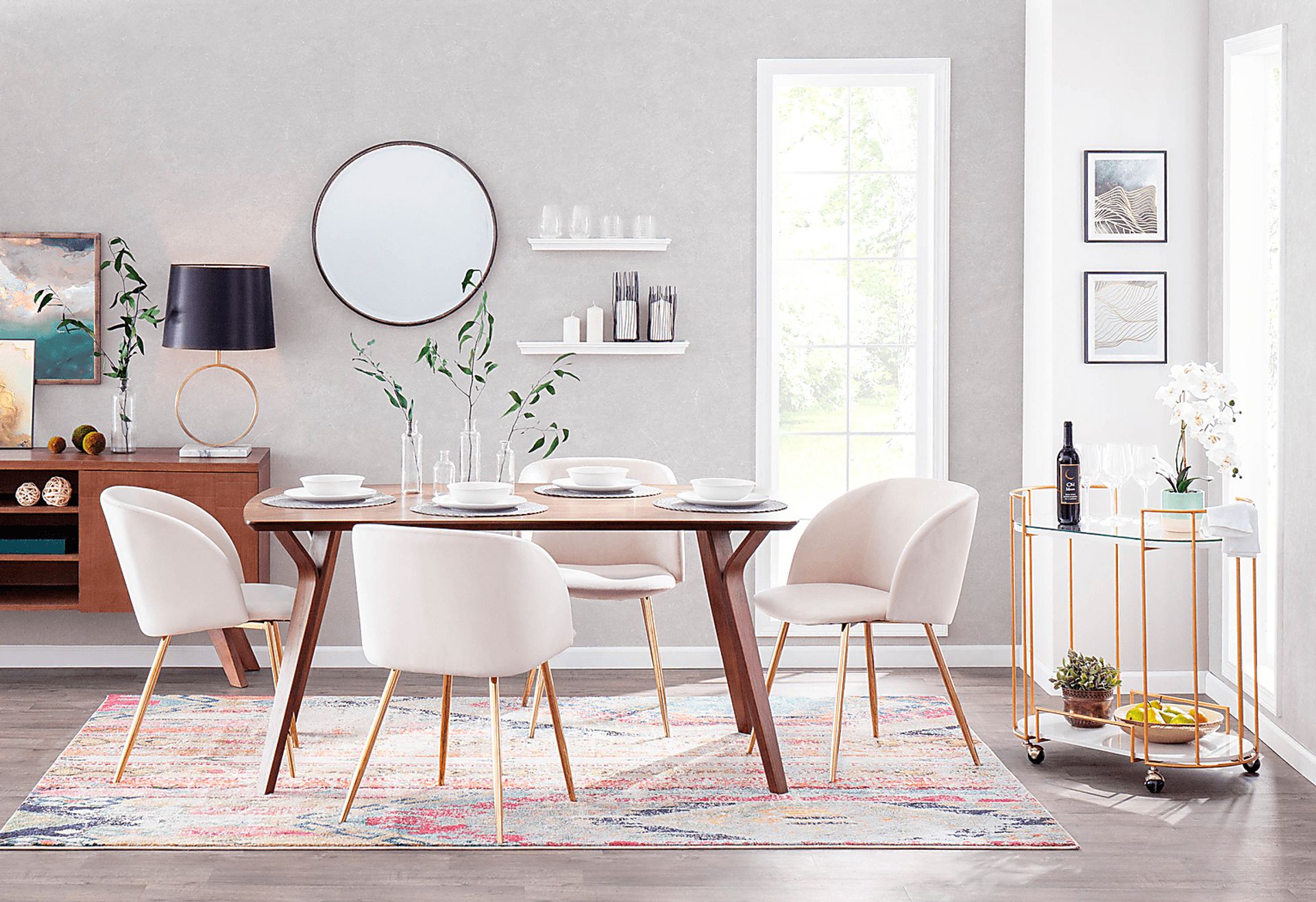 Fulham Beige Dining Chair, Set of 2 - Image 4