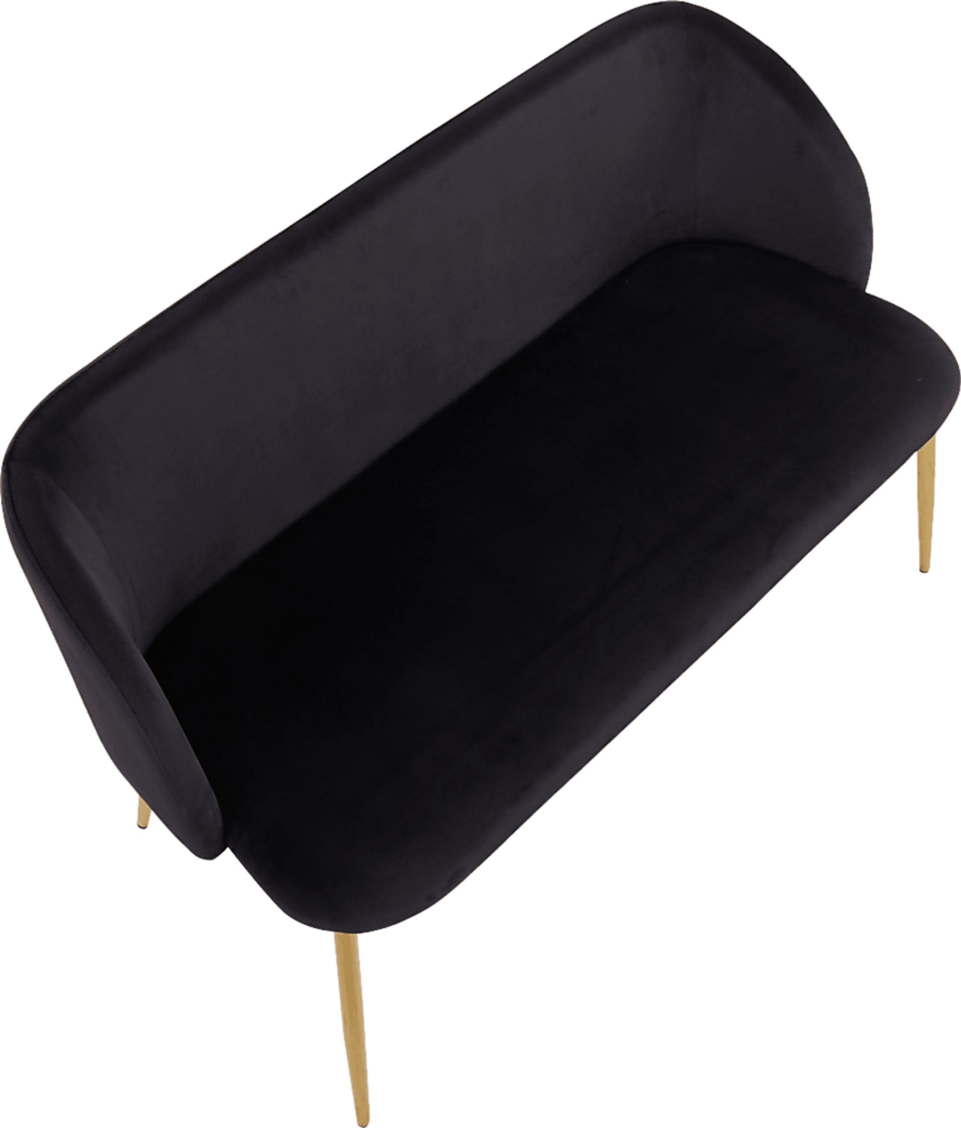 Fulham Black Accent Bench - Image 6