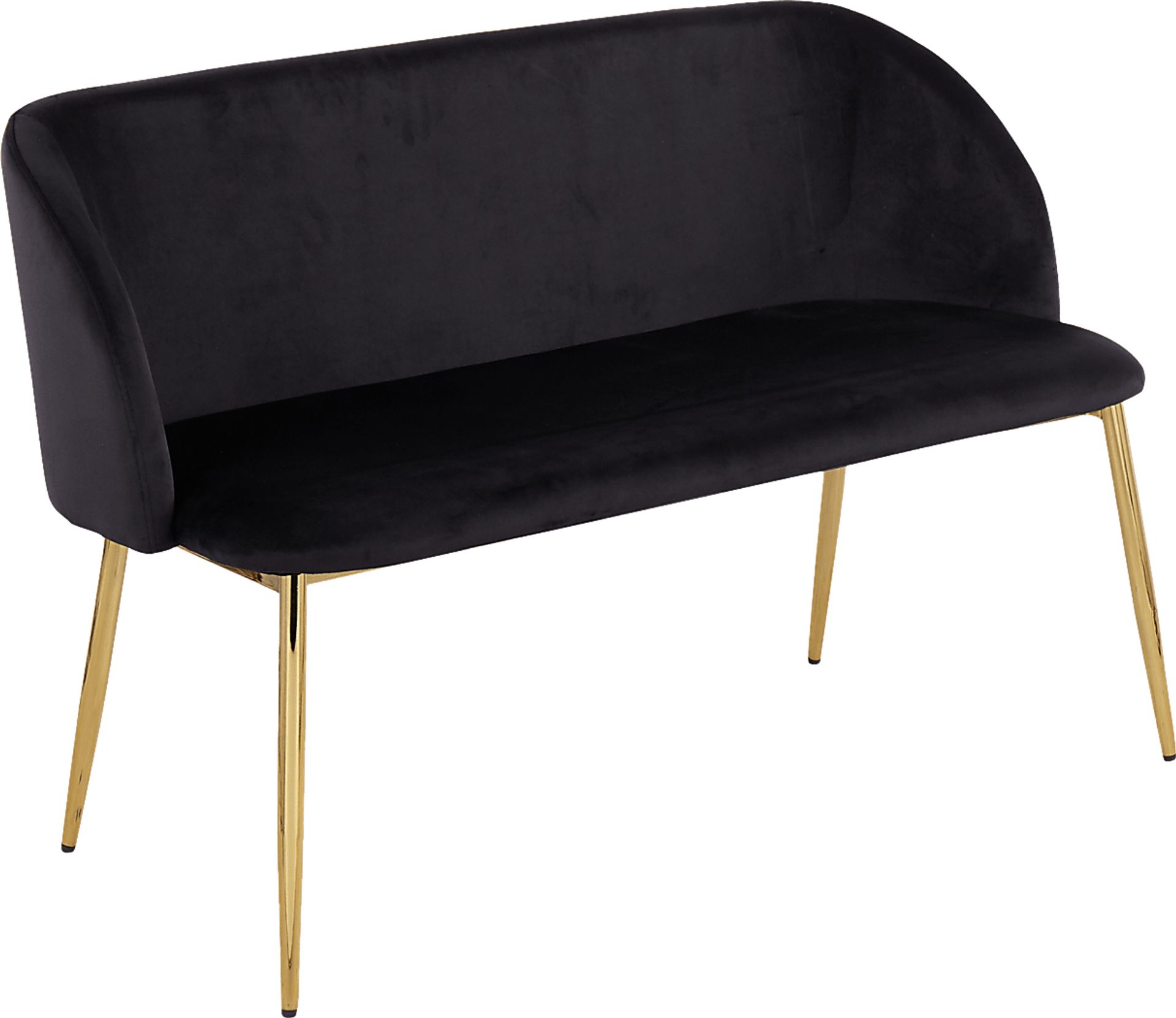 Fulham Black Accent Bench - Image 1