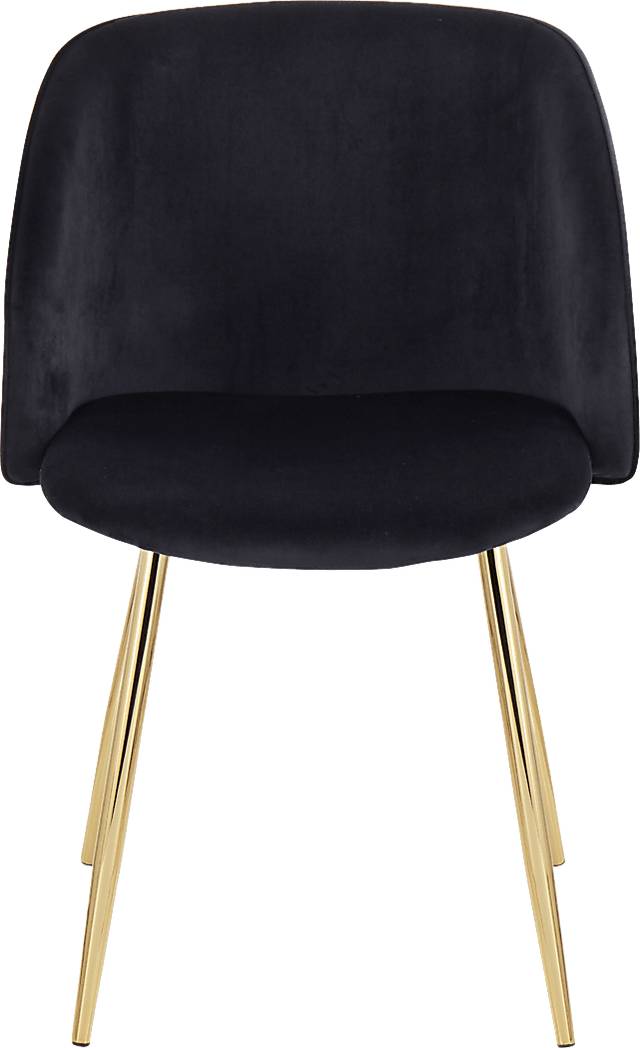 Fulham Black Floral Dining Chair, Set of 2 - Thumbnail - Image 6