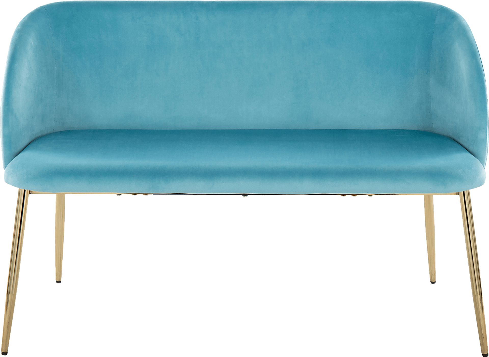 Fulham Blue Accent Bench - Image 7