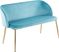 Fulham Blue Accent Bench