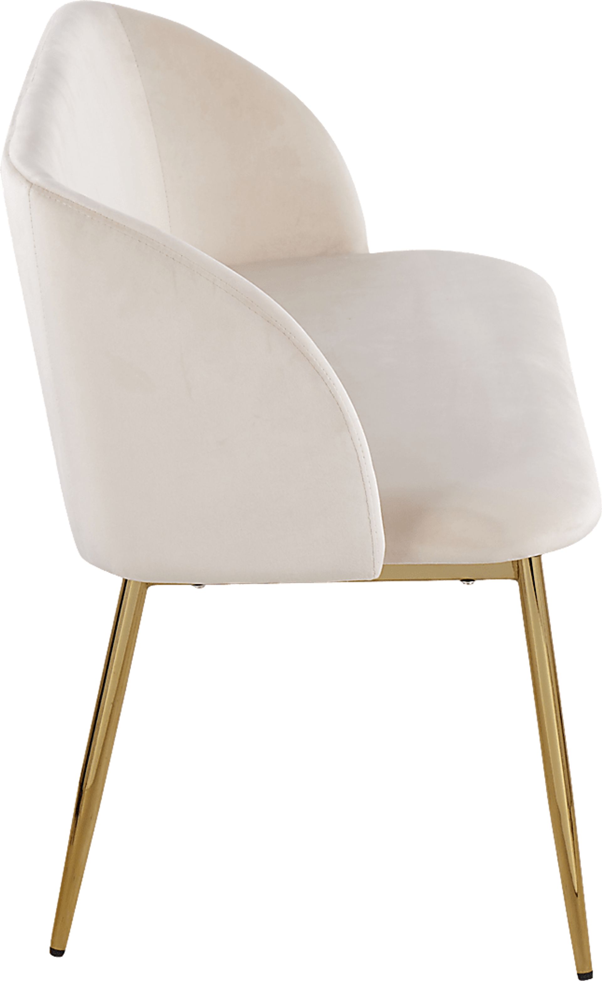 Fulham Cream Accent Bench - Image 2