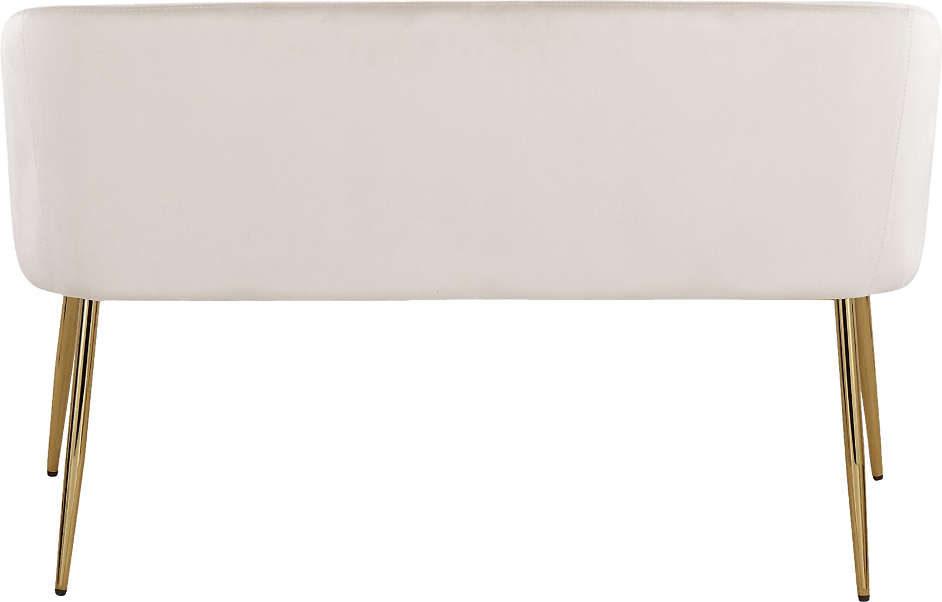 Fulham Cream Accent Bench - Image 4