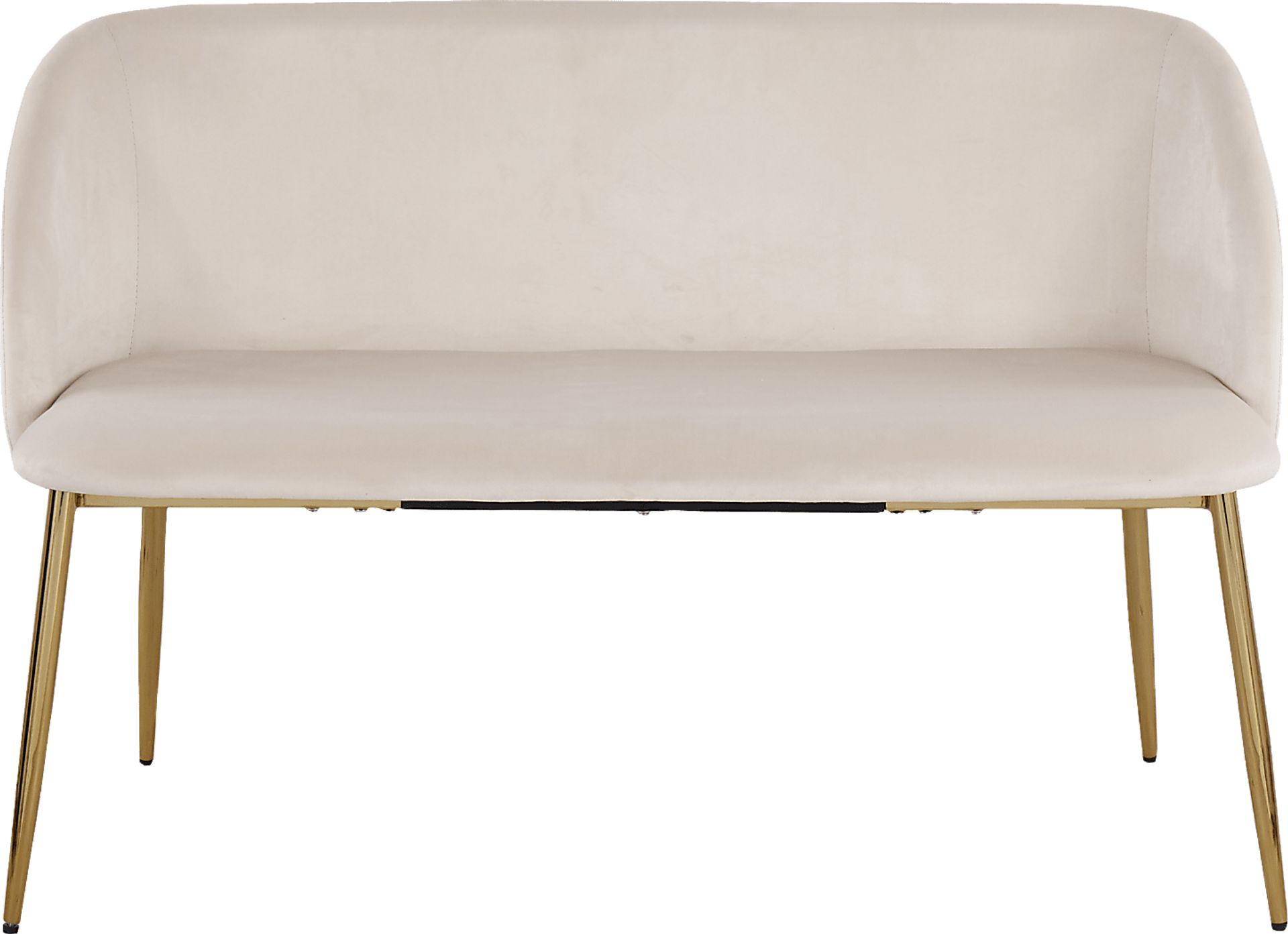Fulham Cream Accent Bench - Image 5