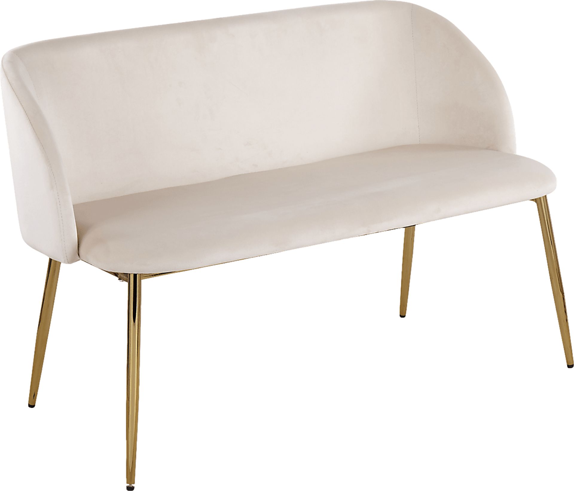 Fulham Cream Accent Bench - Image 1