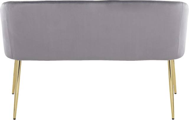 Fulham Gray Accent Bench - Thumbnail - Image 4