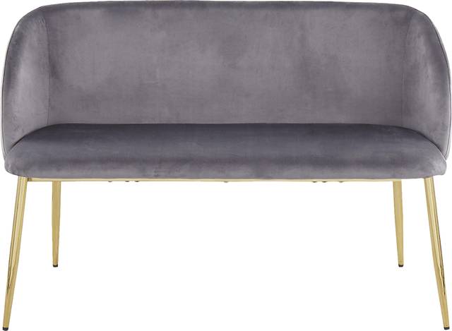 Fulham Gray Accent Bench - Thumbnail - Image 5