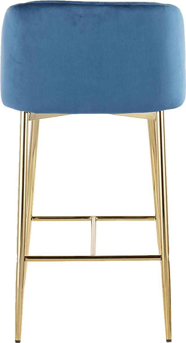 Fulham I Blue Counter Height Stool, Set of 2 - Thumbnail - Image 5