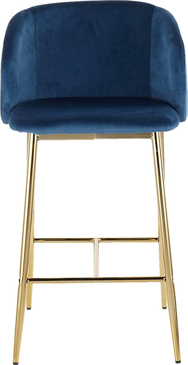 Fulham I Blue Counter Height Stool, Set of 2 - Thumbnail - Image 6