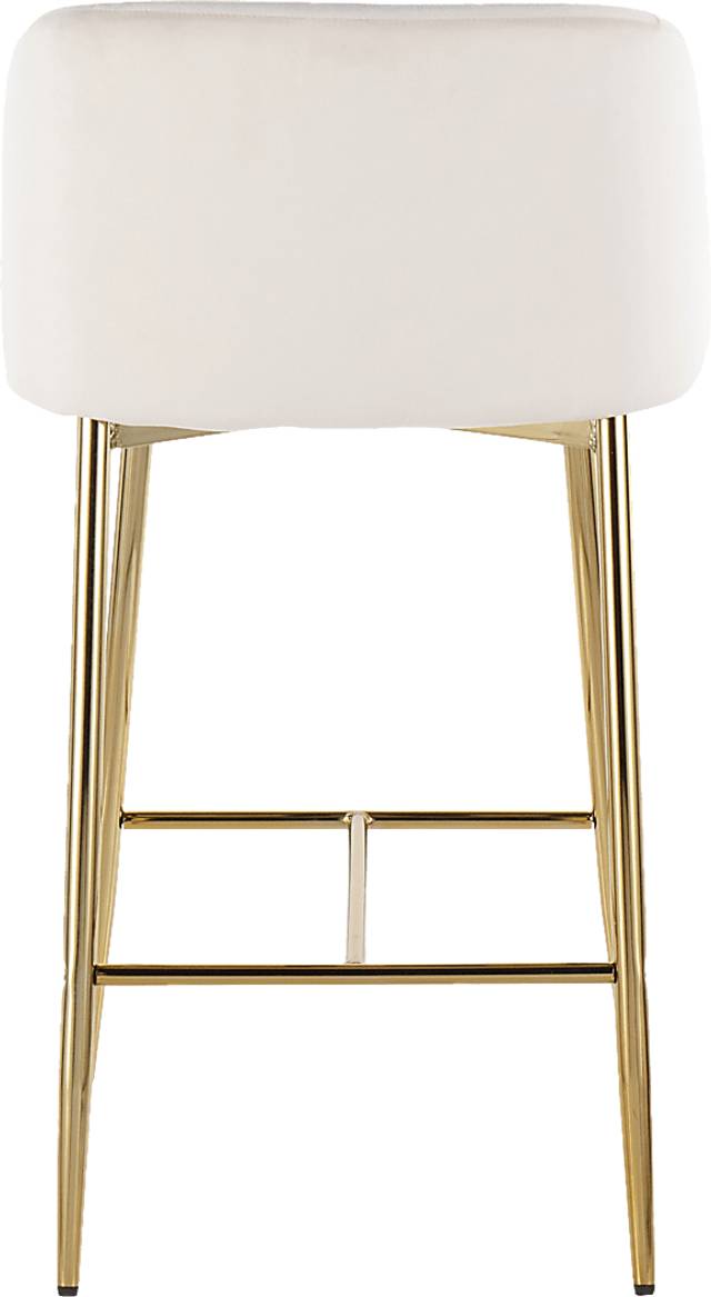 Fulham I Cream Counter Height Stool, Set of 2 - Thumbnail - Image 5
