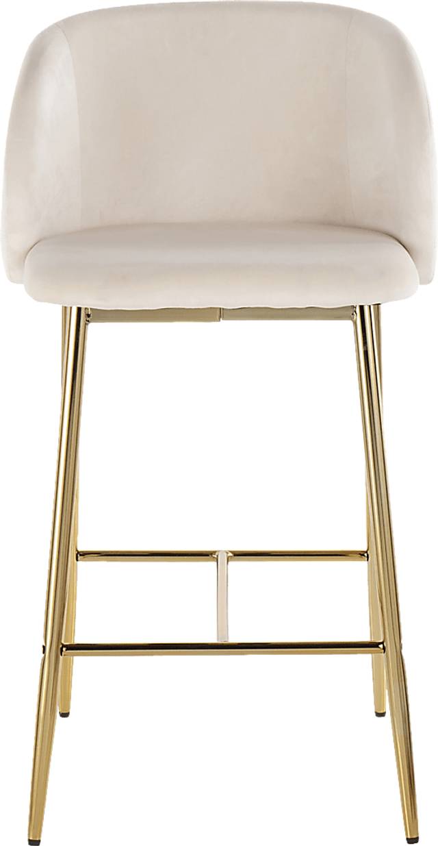Fulham I Cream Counter Height Stool, Set of 2 - Thumbnail - Image 6