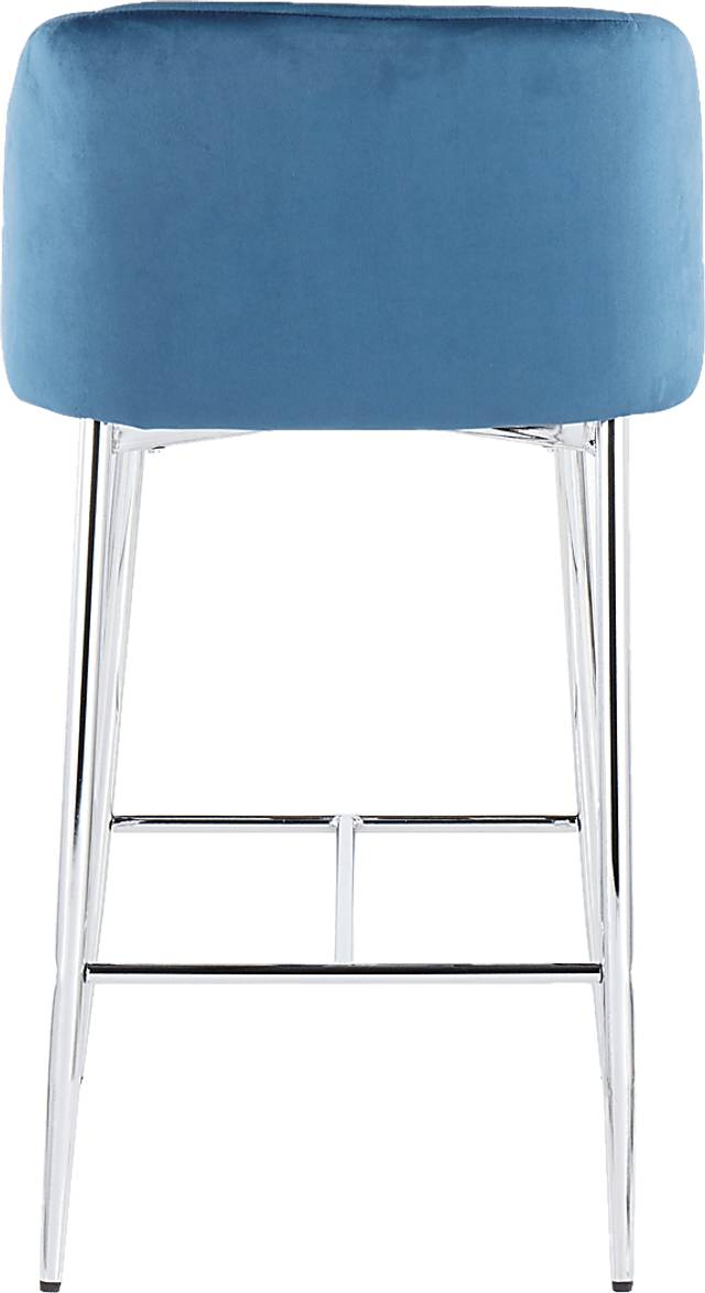 Fulham II Blue Counter Height Stool, Set of 2 - Thumbnail - Image 5