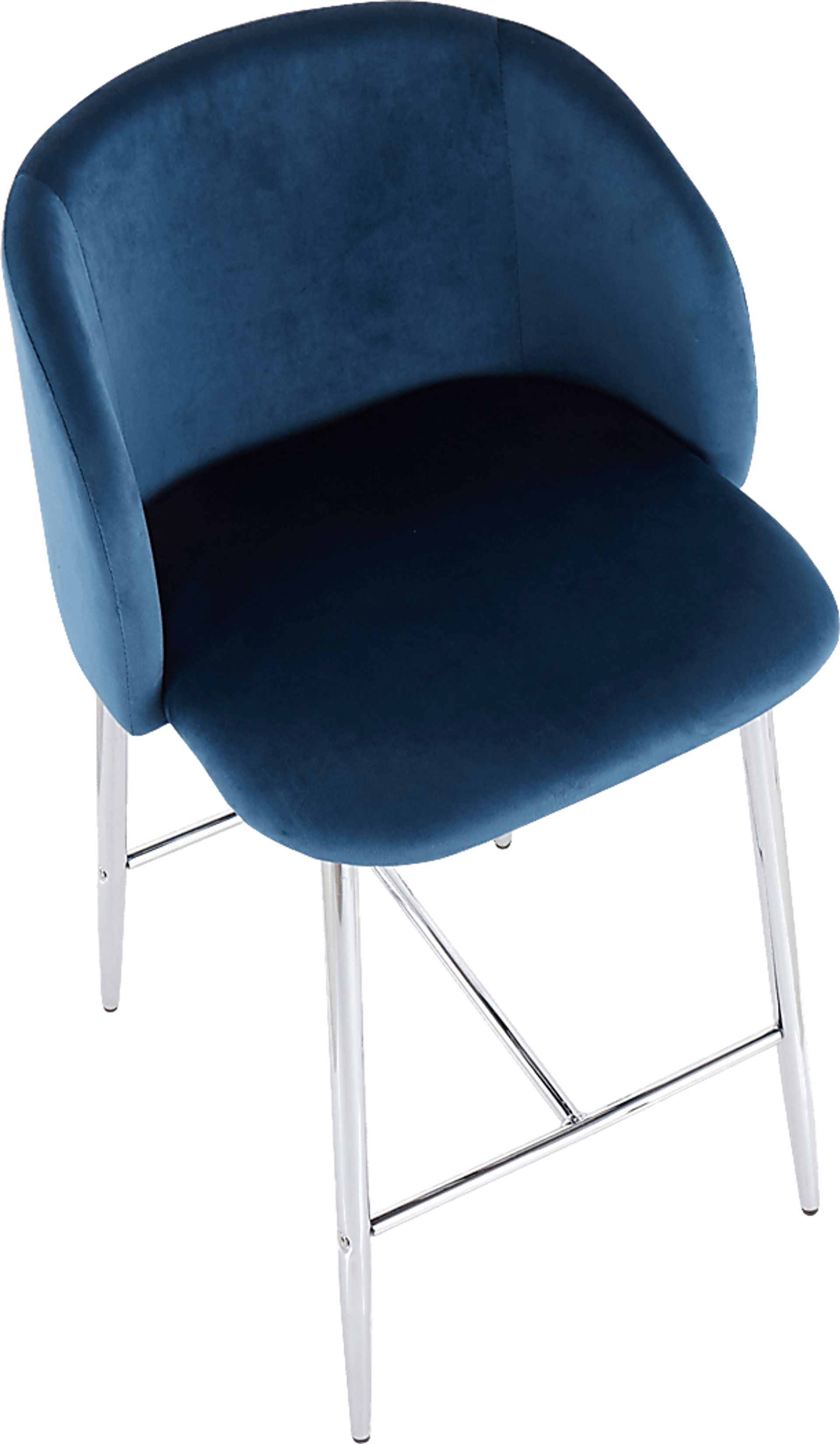 Fulham II Blue Counter Height Stool, Set of 2 - Image 7